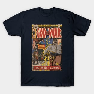 God of War Ragnarök Comic book cover Fan Art T-Shirt